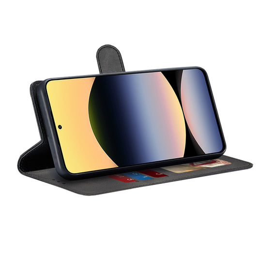Pouzdro pro Xiaomi Redmi Note 14 4G (Regionální), Techsuit, Diary Book, Černé
