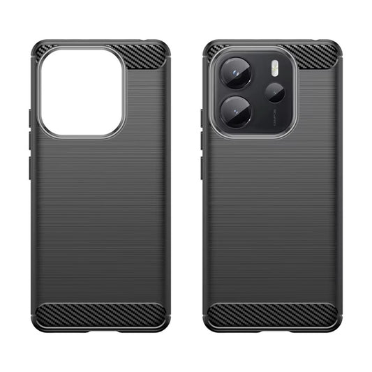 Pouzdro pro Xiaomi Redmi Note 14S, Techsuit, Carbon, Černé