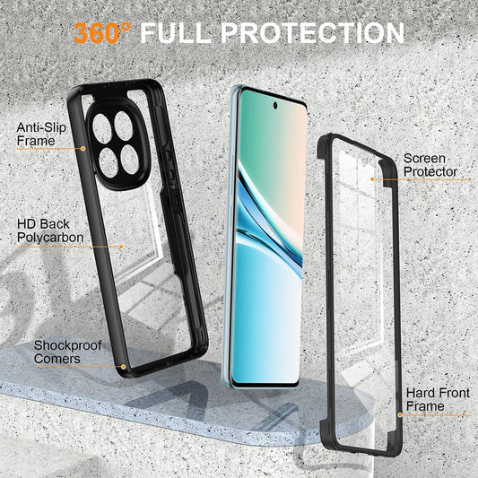 Pouzdro pro Xiaomi Redmi Note 15 4G, Techsuit, ColorVerse 360, Černá