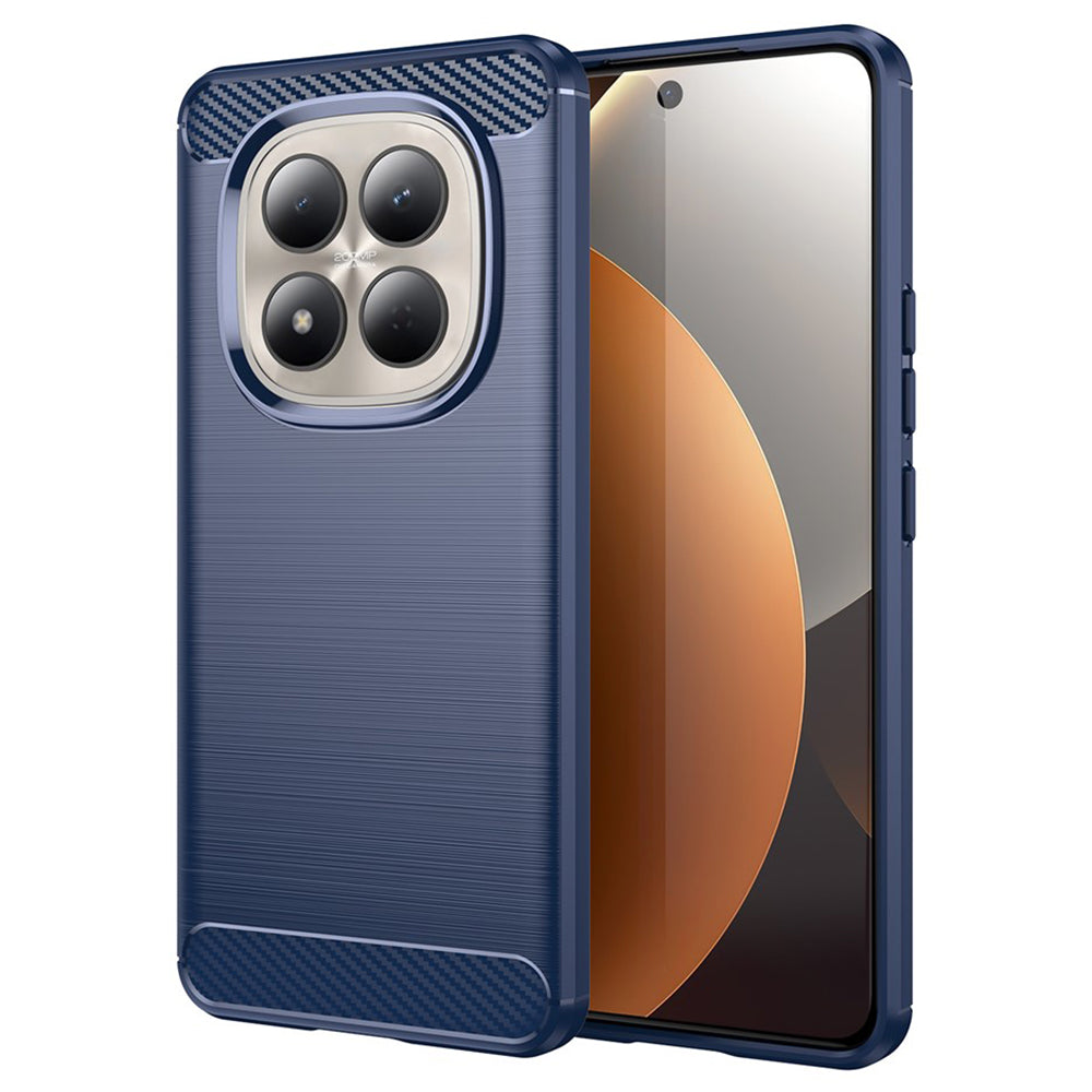 Pouzdro pro Xiaomi Redmi Note 15 Pro 4G, Techsuit, Carbon, Modrá