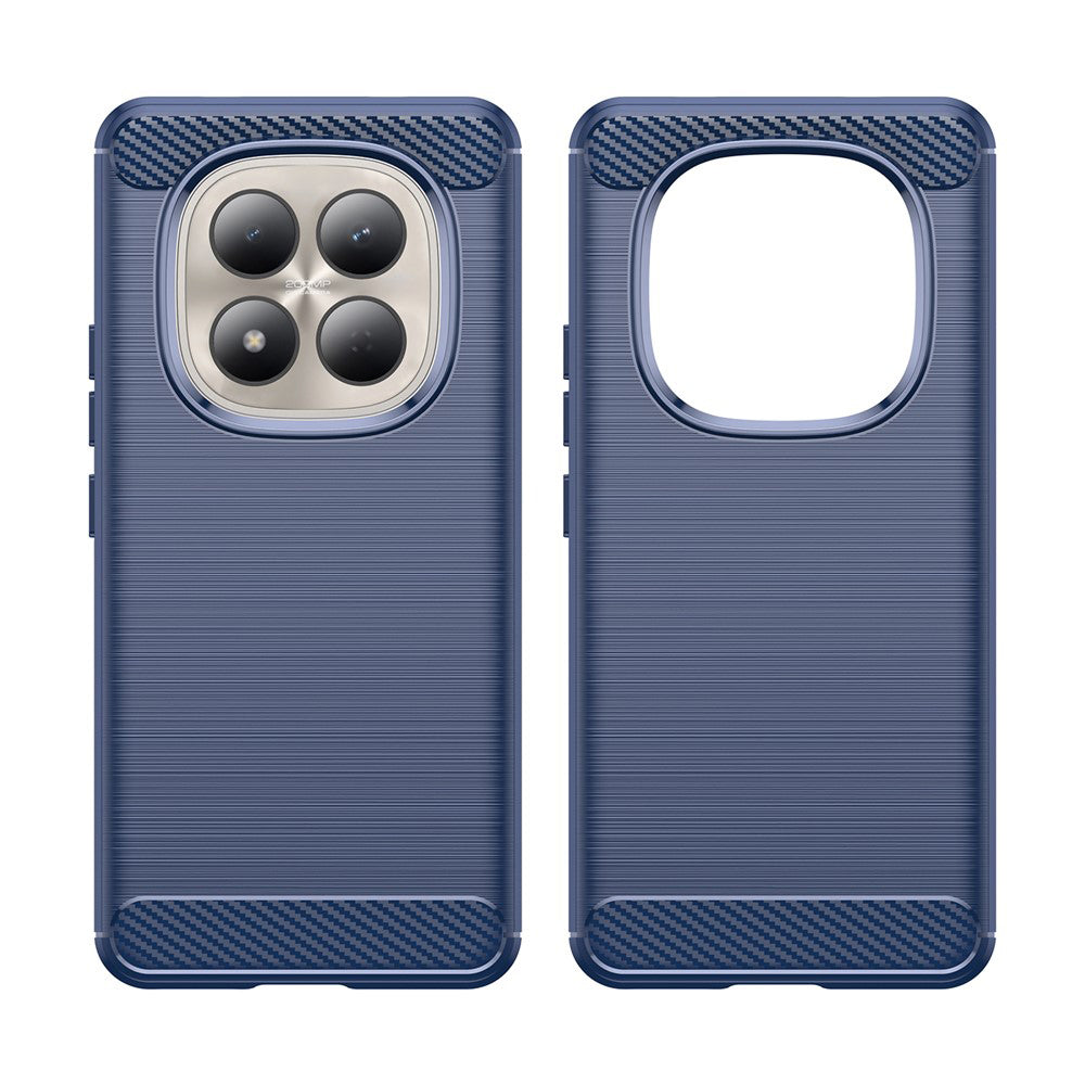Pouzdro pro Xiaomi Redmi Note 15 Pro 4G, Techsuit, Carbon, Modrá