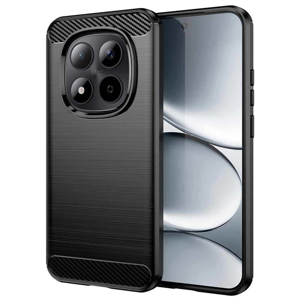 Case for Xiaomi Redmi Note 15 Pro 4G, Techsuit, Carbon, Black