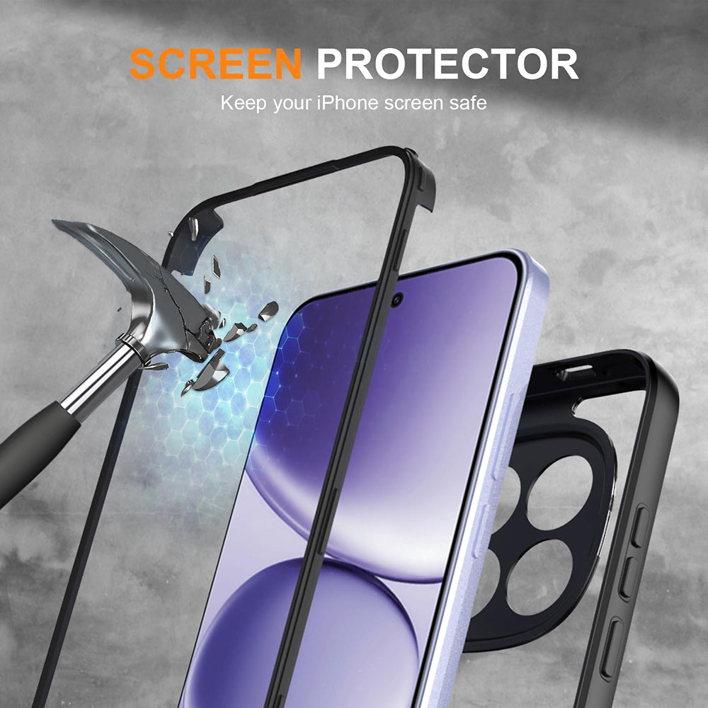 Pouzdro pro Xiaomi Redmi Note 15 Pro 4G, Techsuit, ColorVerse 360, Černá