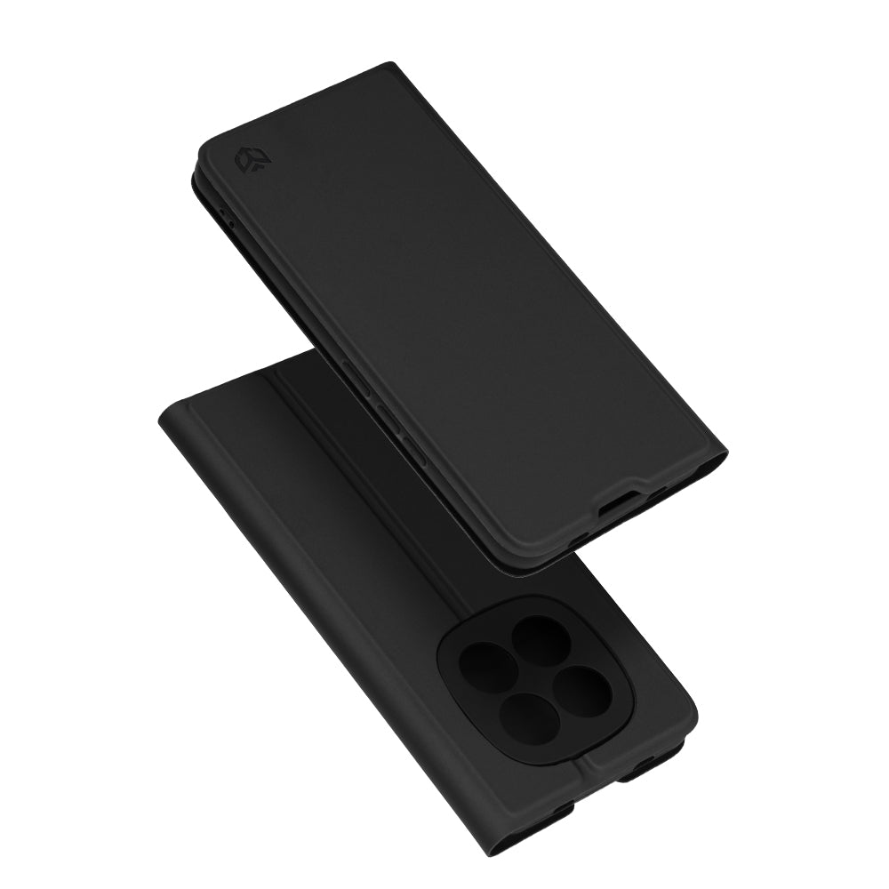 Pouzdro pro Xiaomi Redmi Note 15 Pro 4G, Techsuit, Magskin Book, Černá