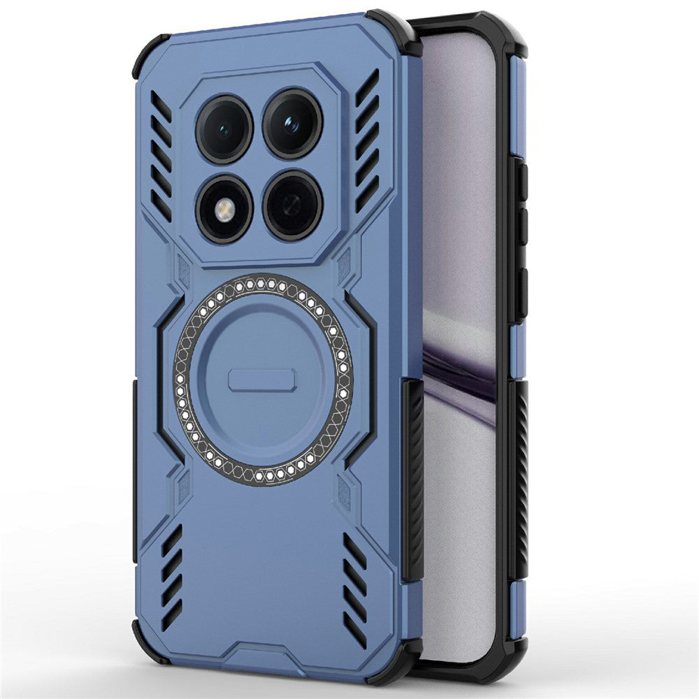 Pouzdro MagSafe pro Xiaomi Redmi Note 15 Pro 5G, Techsuit, ArmorMag, Modrá