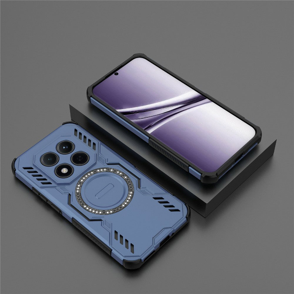 Pouzdro MagSafe pro Xiaomi Redmi Note 15 Pro 5G, Techsuit, ArmorMag, Modrá