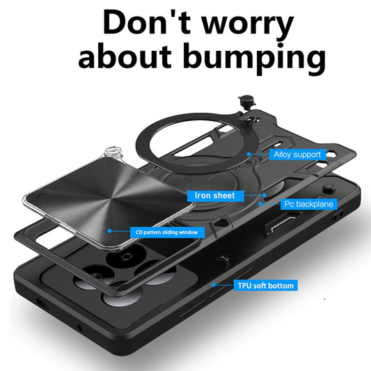 Pouzdro pro Xiaomi Redmi Note 15 Pro 5G, Techsuit, CamGuard Pro, Černá