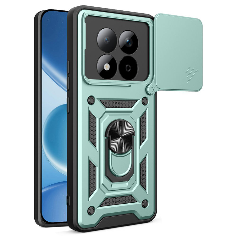 Pouzdro pro Xiaomi Redmi Note 15 Pro 5G, Techsuit, CamShield, Zelené