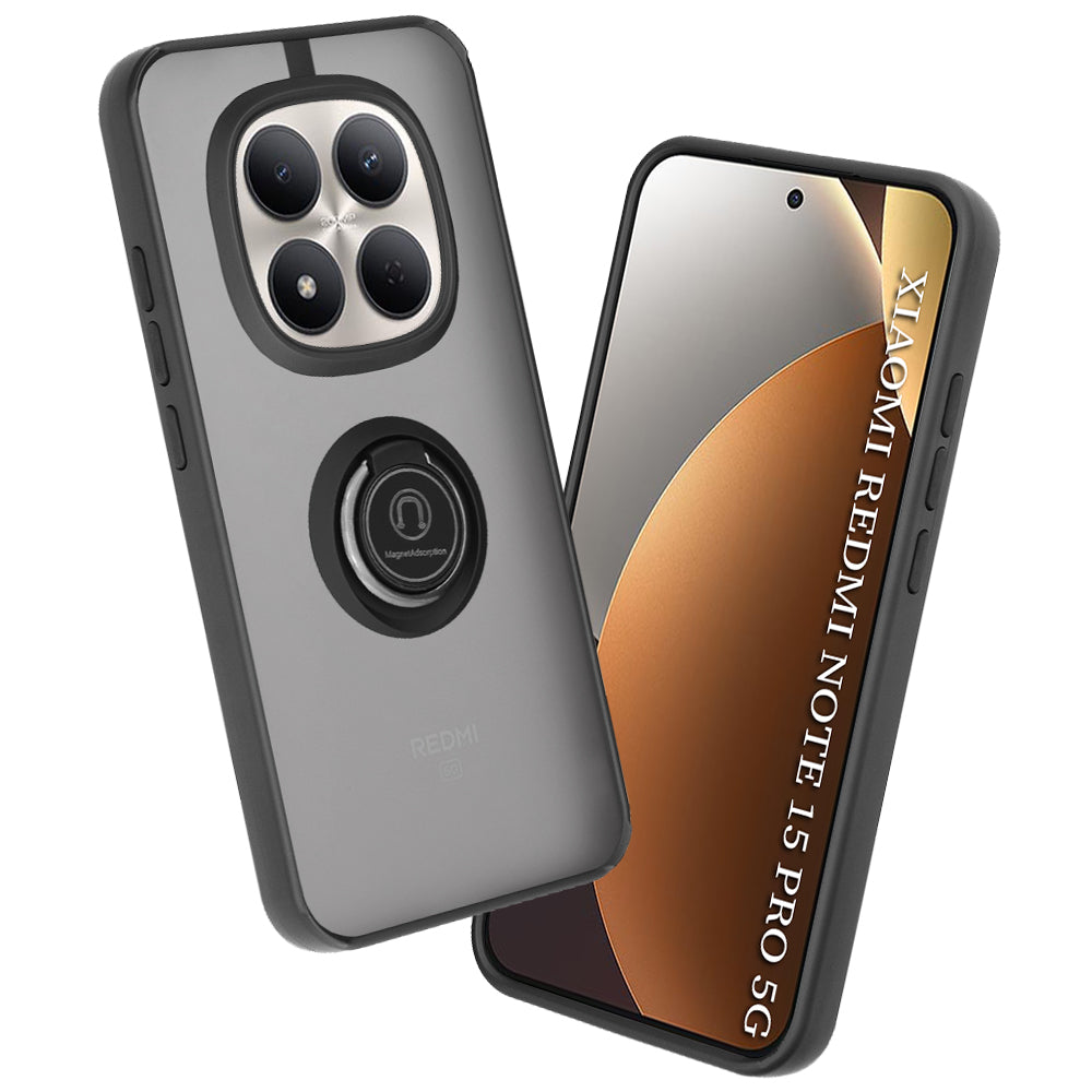Pouzdro pro Xiaomi Redmi Note 15 Pro 5G, Techsuit, Glinth, Černá