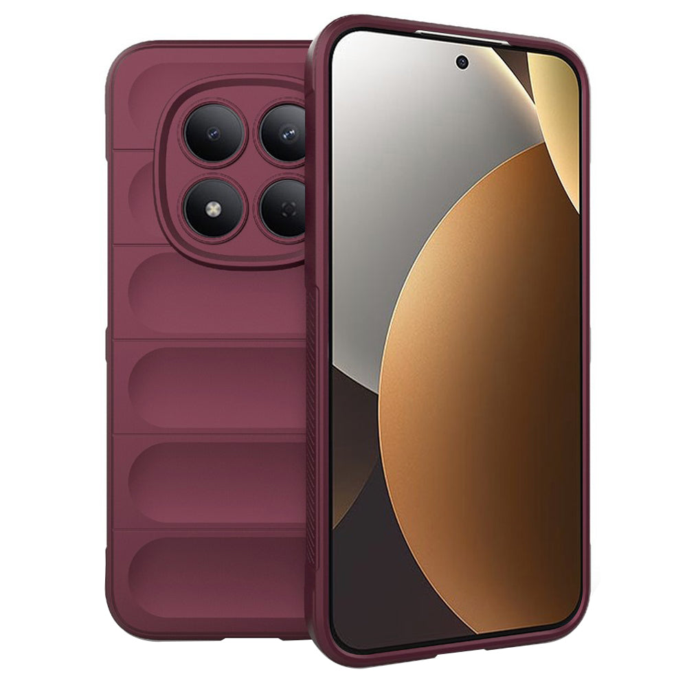 Pouzdro pro Xiaomi Redmi Note 15 Pro 5G, Techsuit, Magic Shield, Višňová