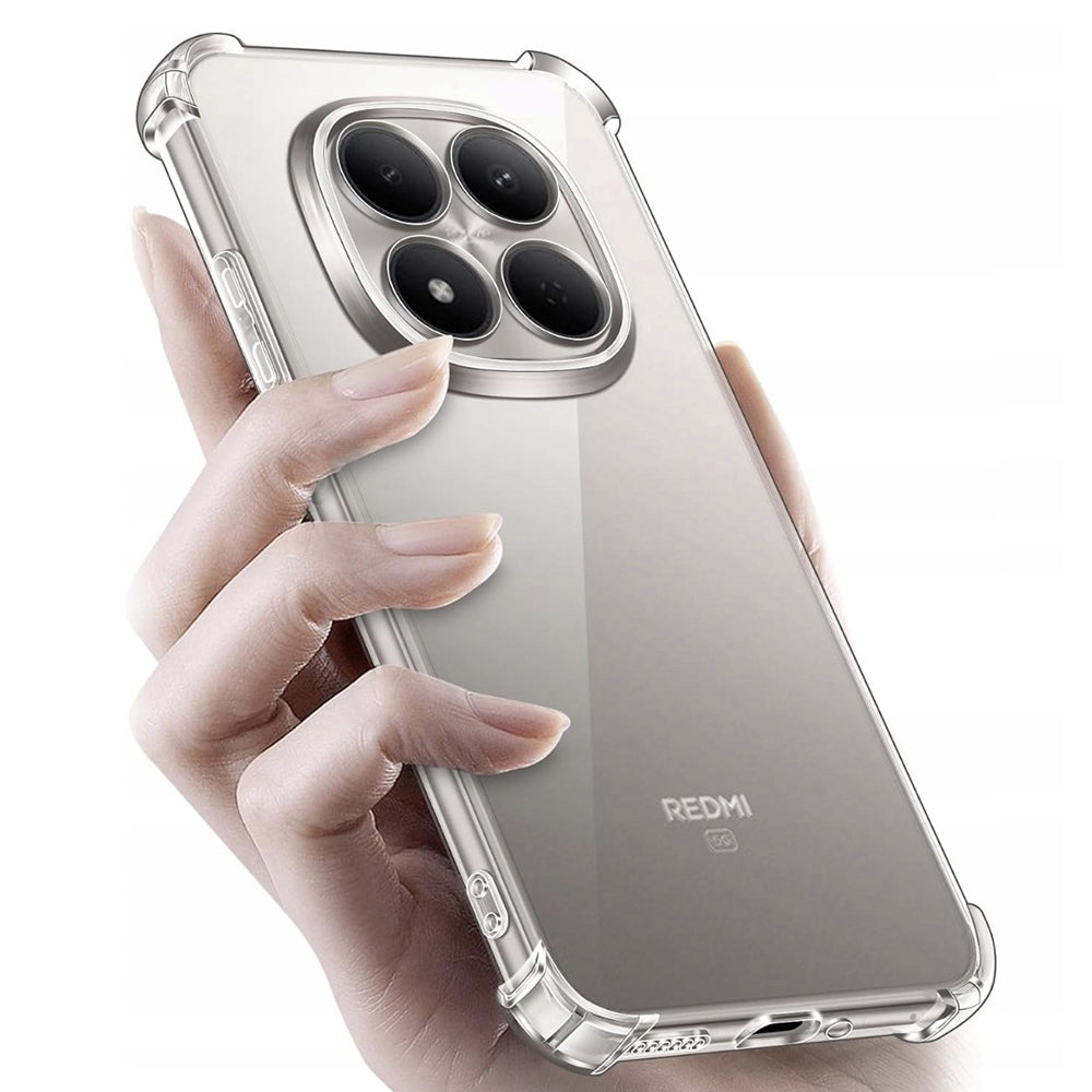 Pouzdro pro Xiaomi Redmi Note 15 Pro 5G, Techsuit, Shockproof Clear, Transparentní