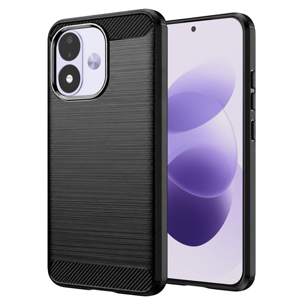 Pouzdro pro Xiaomi Redmi Note 17 4G / Note 17 5G, Techsuit, Carbon, černé