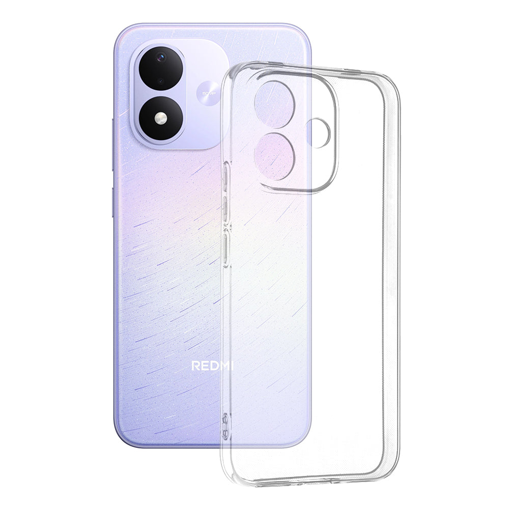 Pouzdro pro Xiaomi Redmi Note 17 4G / Note 17 5G, Techsuit, Clear, průhledné