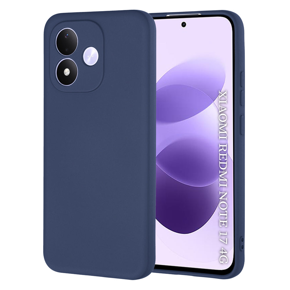 Pouzdro pro Xiaomi Redmi Note 17 4G / Note 17 5G, Techsuit, SoftFlex, tmavě modré