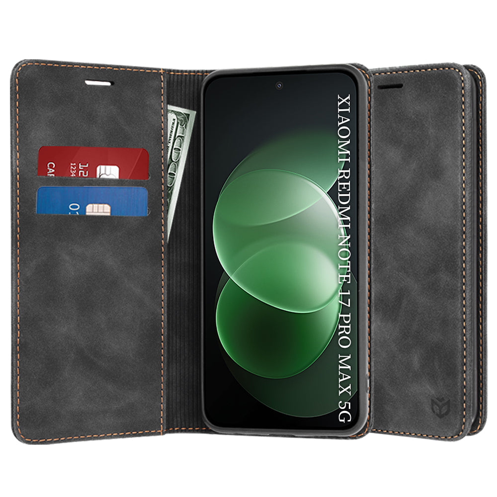 Pouzdro pro Xiaomi Redmi Note 17 Pro Max, Techsuit, Confy, černé