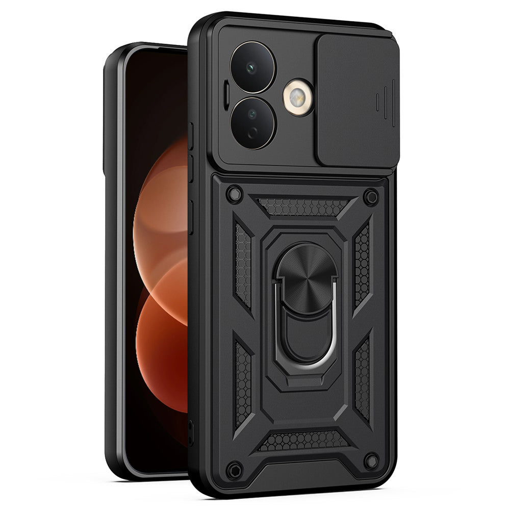 Case for Xiaomi Redmi Note 17 Pro, Techsuit, CamShield, Black