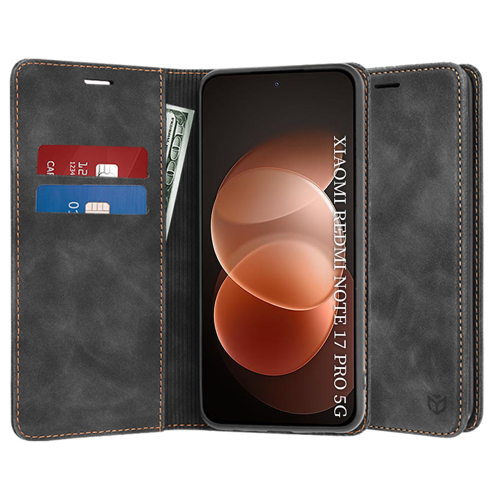 Pouzdro pro Xiaomi Redmi Note 17 Pro, Techsuit, Confy, černé