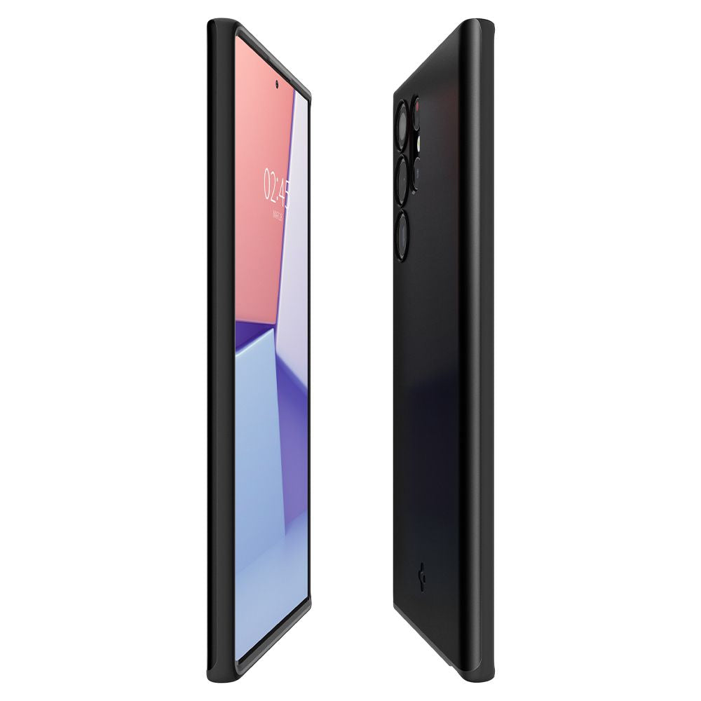 Pouzdro pro Samsung Galaxy S22 Ultra 5G S908, Spigen, Thin Fit, černé ACS03911