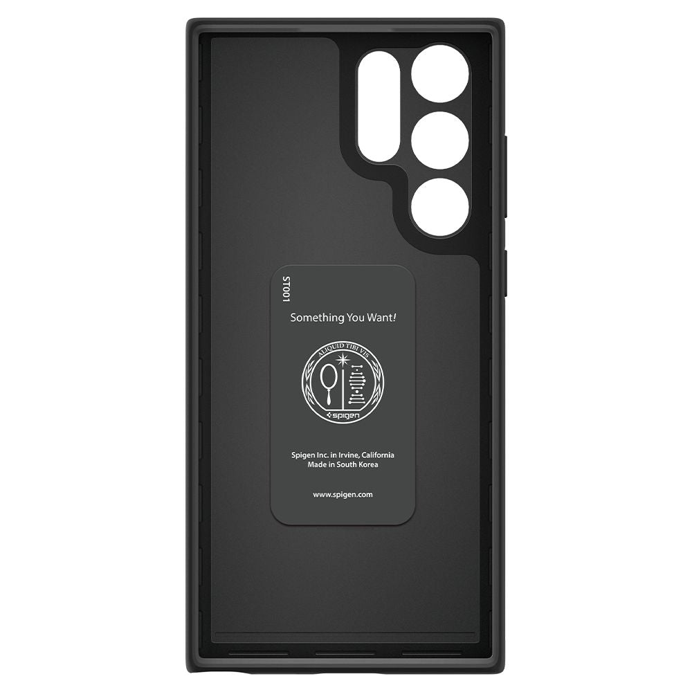 Pouzdro pro Samsung Galaxy S22 Ultra 5G S908, Spigen, Thin Fit, černé ACS03911