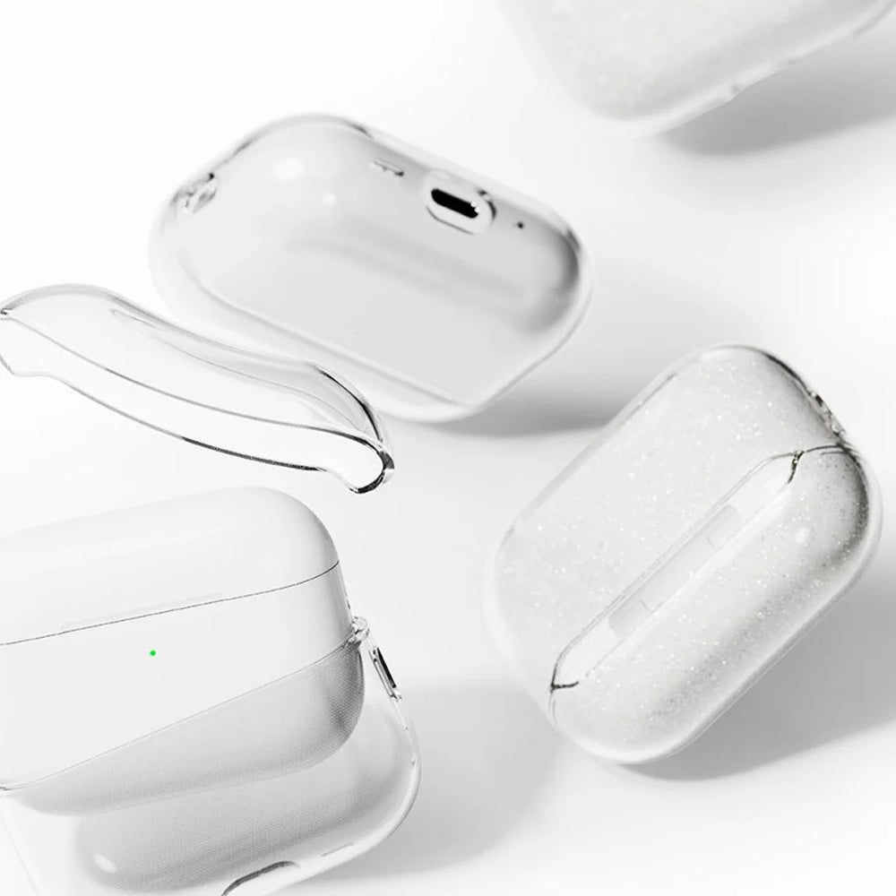 Obal Ringke Air Glitter pro Apple AirPods Pro 3, Průhledná