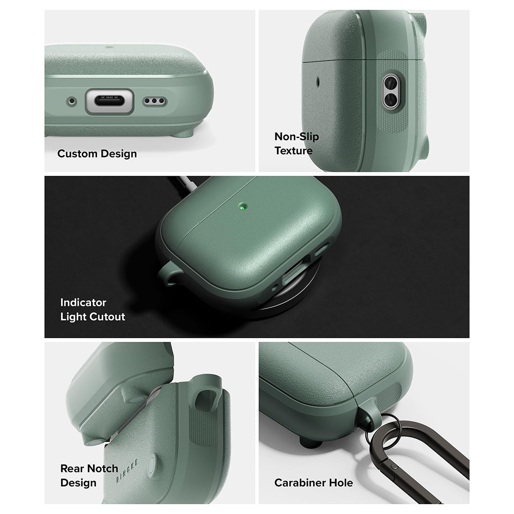 Pouzdro Ringke Onyx pro Apple AirPods 3, Zelené