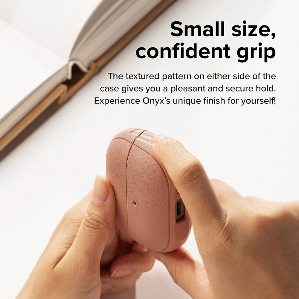 Pouzdro Ringke Onyx Magnetic pro Samsung Galaxy Buds3 FE / Buds3 Pro / Buds3, bronzové