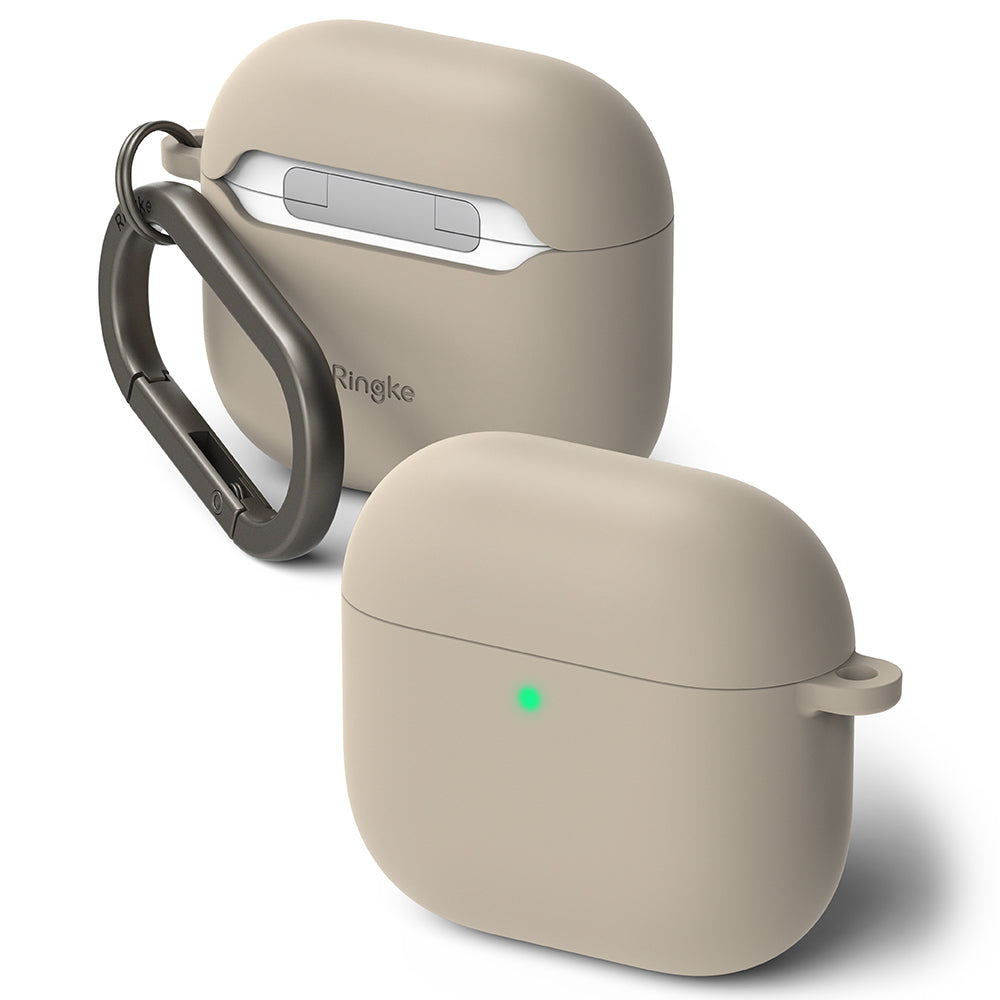 Pouzdro Ringke pro Apple AirPods 4, krémové