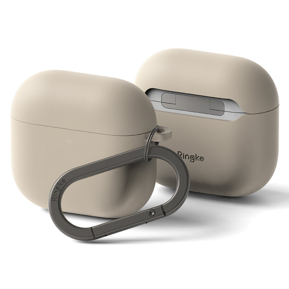 Pouzdro Ringke pro Apple AirPods 4, krémové