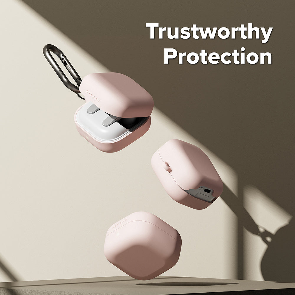 Pouzdro Ringke pro Samsung Galaxy Buds4 / Buds4 Pro, růžové