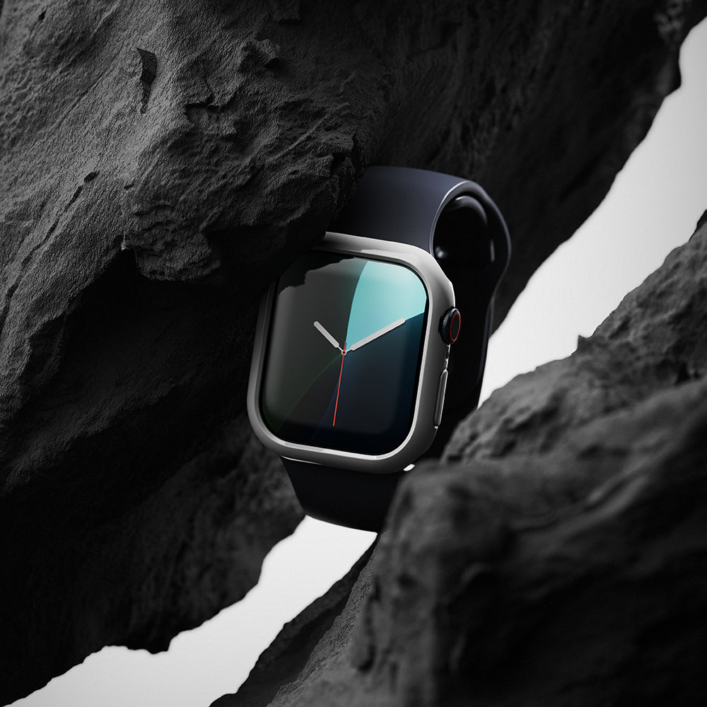 Pouzdro Ringke Slim pro Apple Watch Series 10 / 11 46mm, Sada 2 kusy, Matná černá / Průhledná