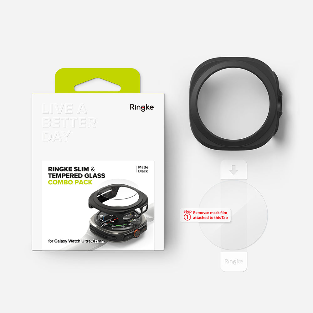 Pouzdro Ringke Slim pro Samsung Galaxy Watch Ultra, matně černé