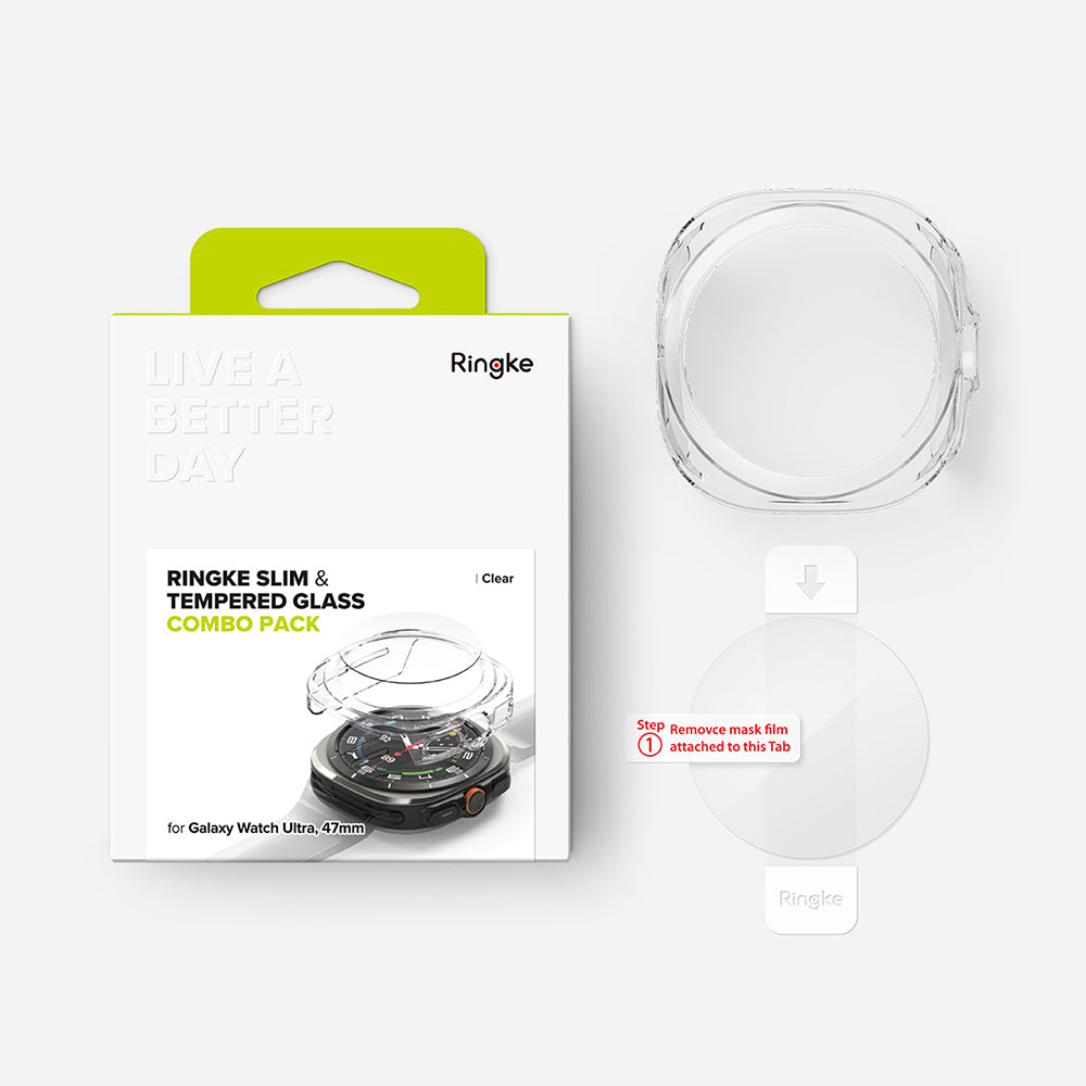 Pouzdro Ringke Slim pro Samsung Galaxy Watch Ultra, průhledné