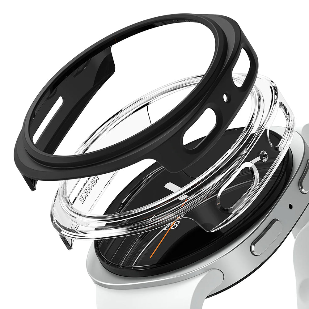 Pouzdro Ringke Slim pro Samsung Galaxy Watch8 40mm, Sada 2 kusy, Matná černá
