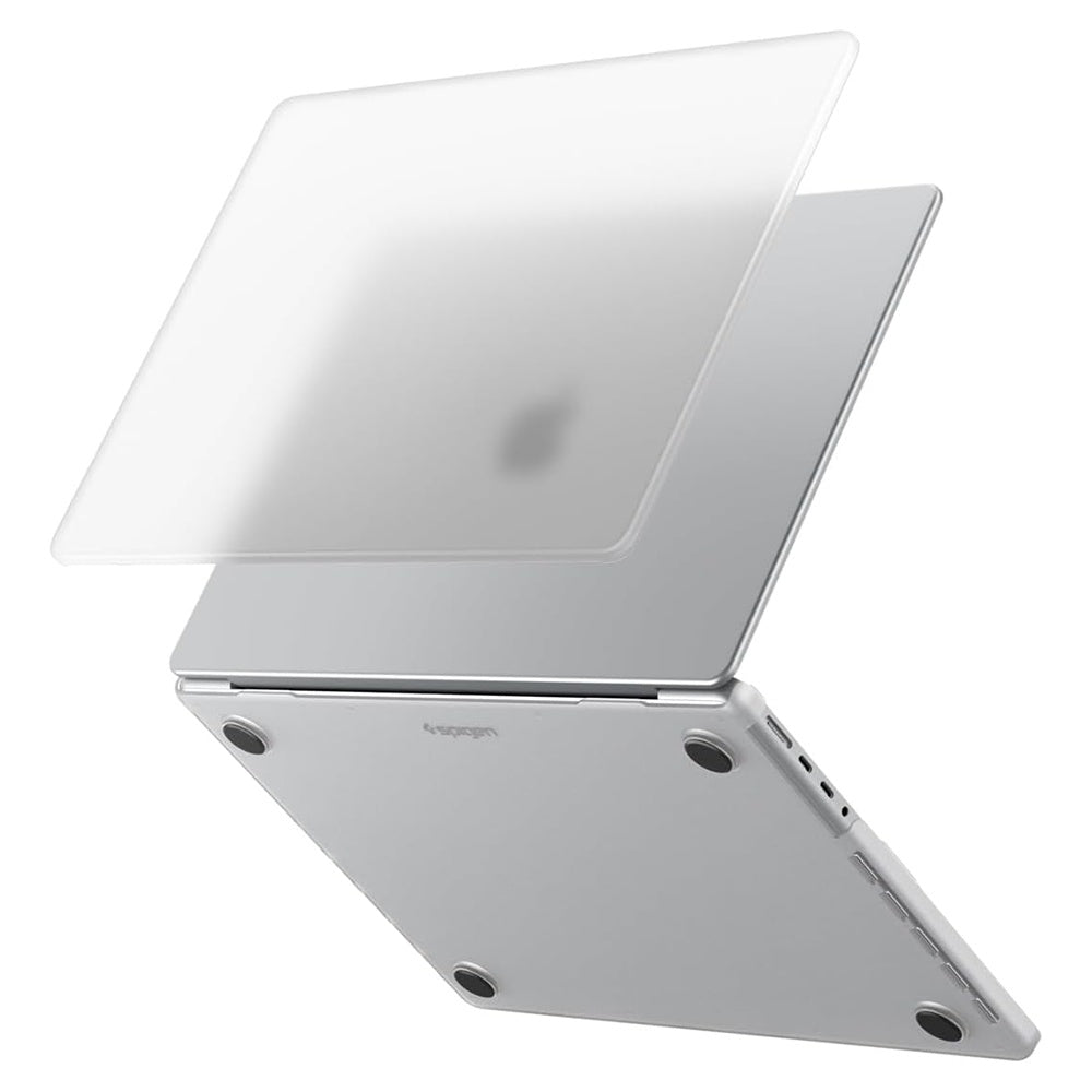 Pouzdro Spigen Airskin pro Apple MacBook Pro 16palců (2026) / (2024) / (2023) / (2021), Matně průhledné ACS11526