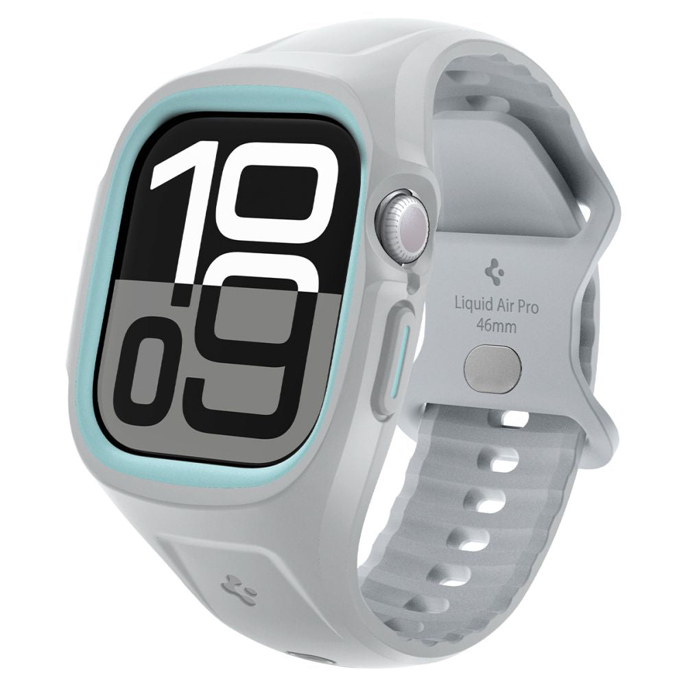 Pouzdro Spigen Liquid Air Pro pro Apple Watch Series 10 / 11 46mm, šedé ACS09318
