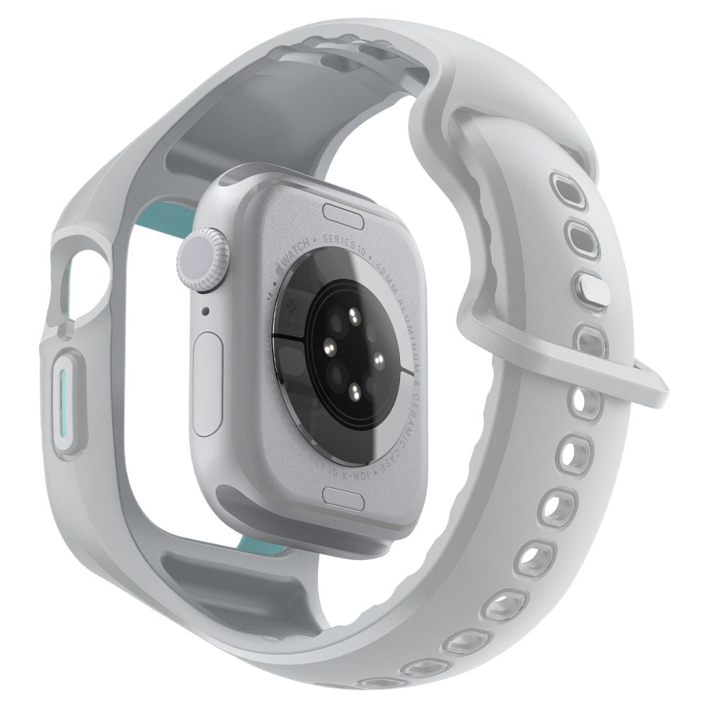 Pouzdro Spigen Liquid Air Pro pro Apple Watch Series 10 / 11 46mm, šedé ACS09318