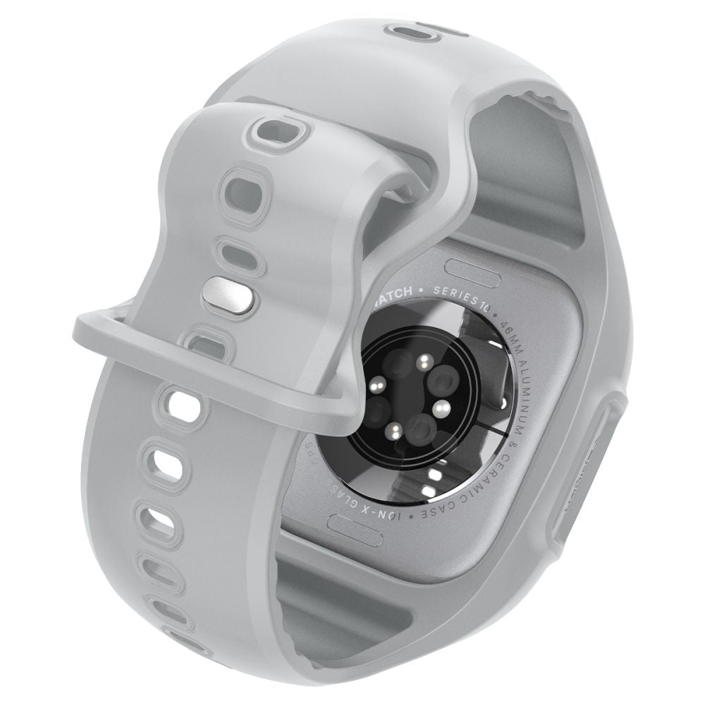 Pouzdro Spigen Liquid Air Pro pro Apple Watch Series 10 / 11 46mm, šedé ACS09318