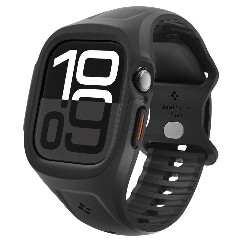 Pouzdro Spigen Liquid Air Pro pro Apple Watch Series 10 / 11 46mm, Matně černé ACS09317