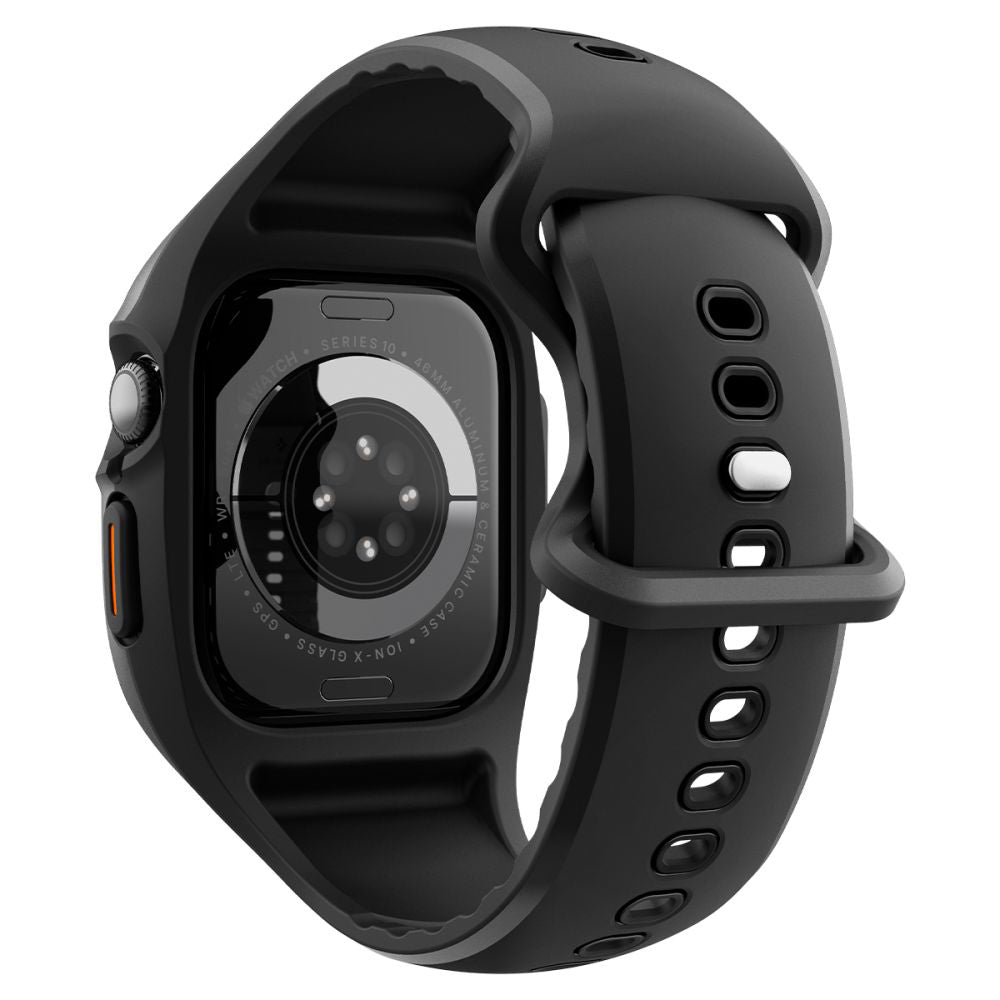Pouzdro Spigen Liquid Air Pro pro Apple Watch Series 10 / 11 46mm, Matně černé ACS09317