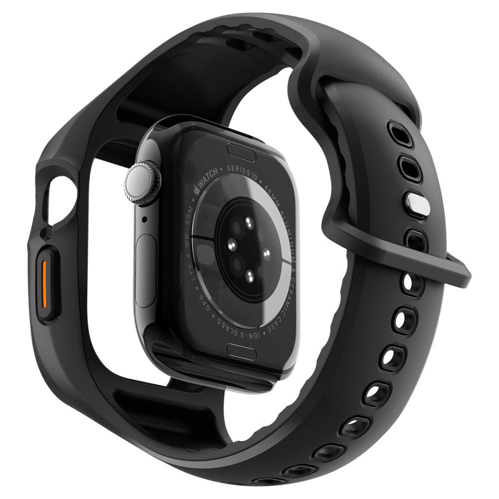 Pouzdro Spigen Liquid Air Pro pro Apple Watch Series 10 / 11 46mm, Matně černé ACS09317