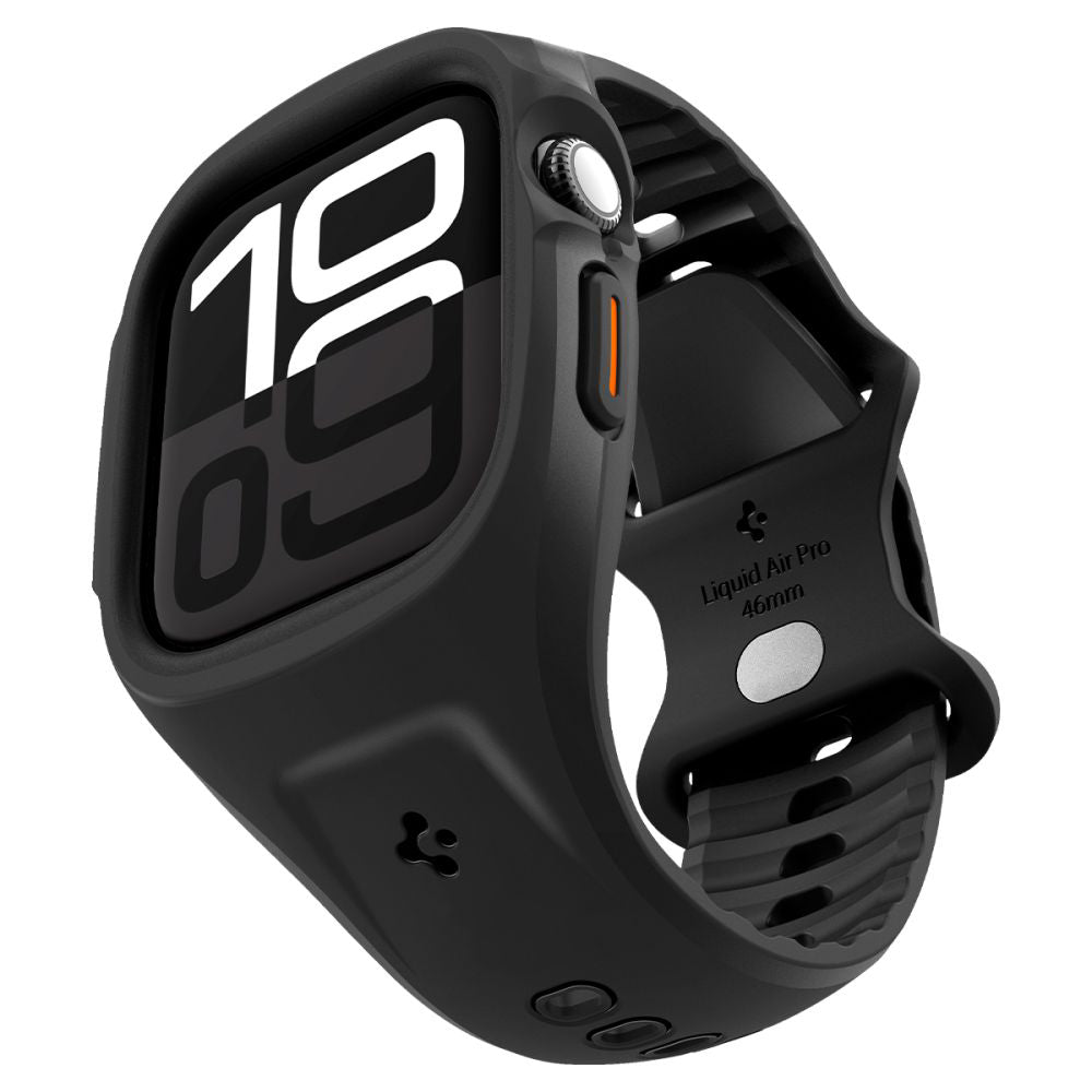 Pouzdro Spigen Liquid Air Pro pro Apple Watch Series 10 / 11 46mm, Matně černé ACS09317