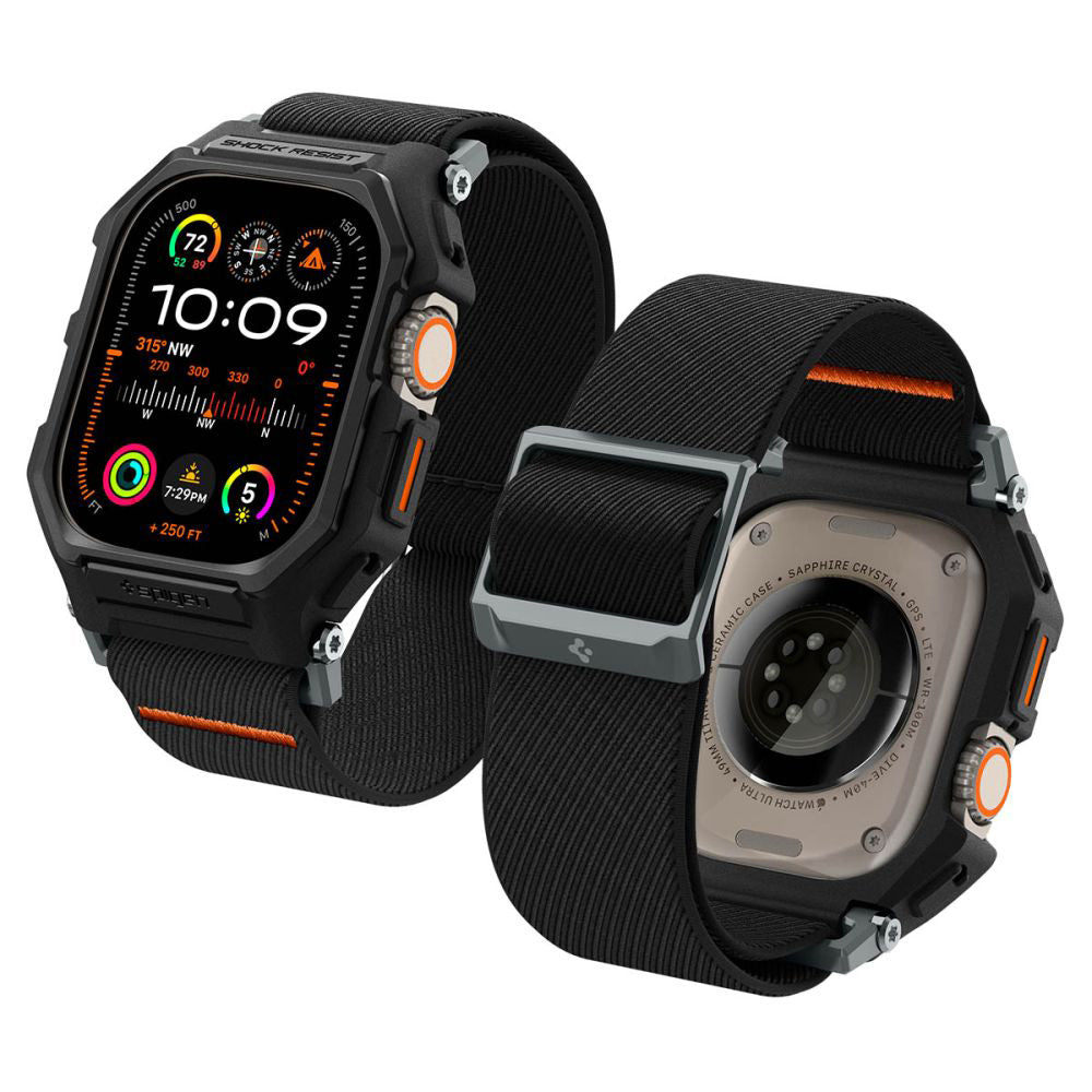 Pouzdro Spigen Lite Fit Pro pro Apple Watch Ultra Series, matná černá ACS07104