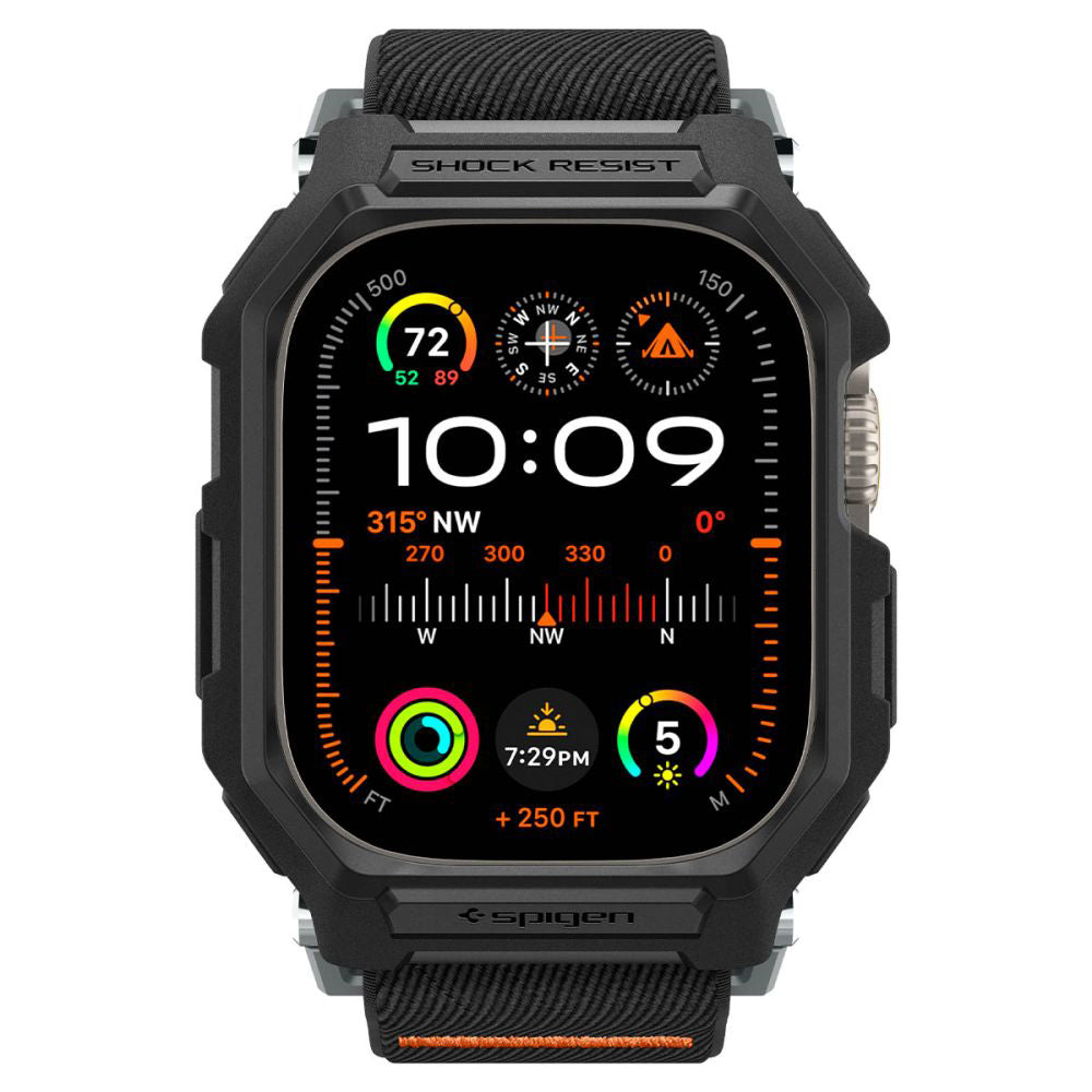 Pouzdro Spigen Lite Fit Pro pro Apple Watch Ultra Series, matná černá ACS07104