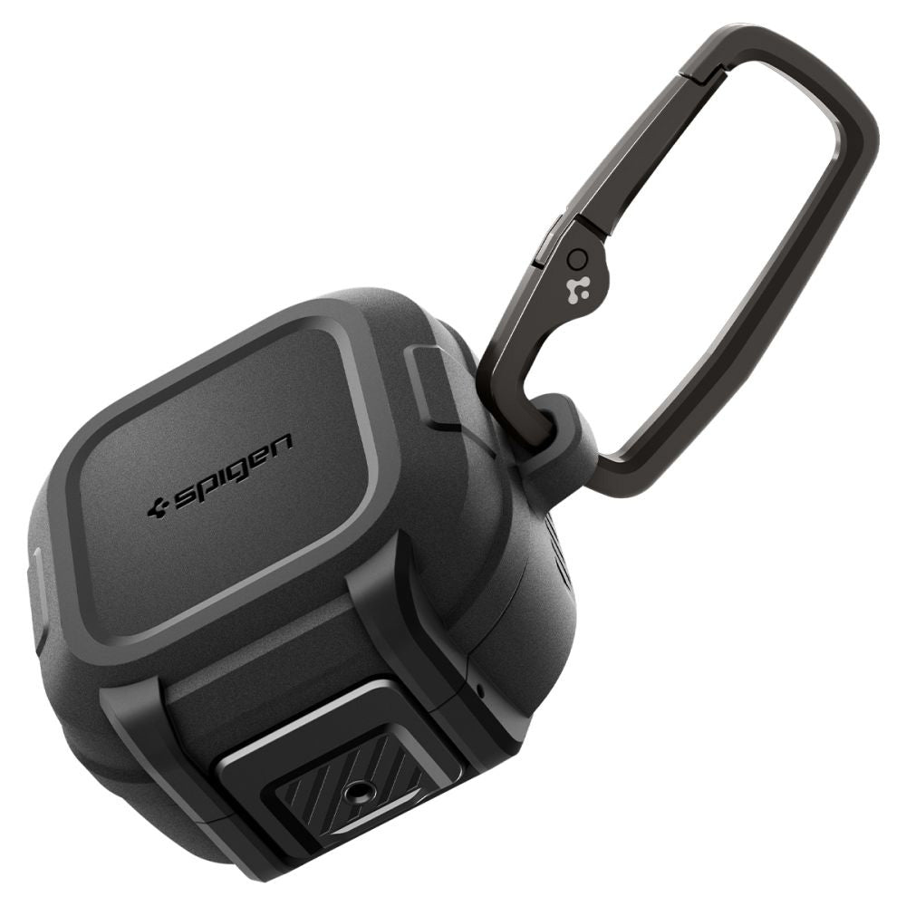 Pouzdro Spigen Lock Fit pro Samsung Galaxy Buds4 / Buds4 Pro, Matně černé ACS11202