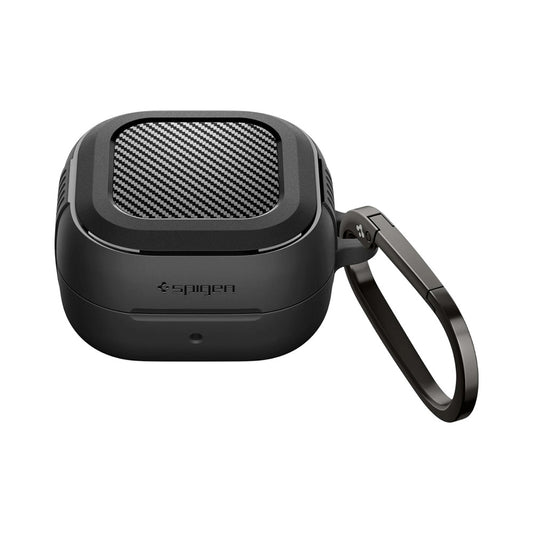 Pouzdro Spigen Rugged Armor pro Samsung Galaxy Buds4 / Buds4 Pro, Matně černé ACS11200