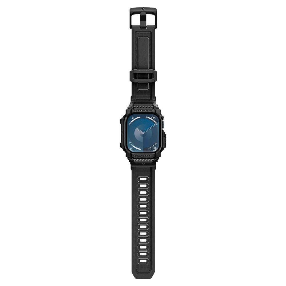 Pouzdro Spigen Rugged Armor Pro pro Apple Watch Series 10 42mm, Matně černé ACS08591