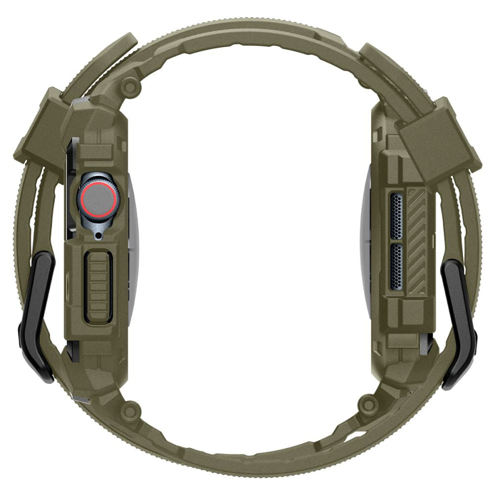 Pouzdro Spigen Rugged Armor Pro pro Apple Watch Series 10 46mm, Khaki ACS08608
