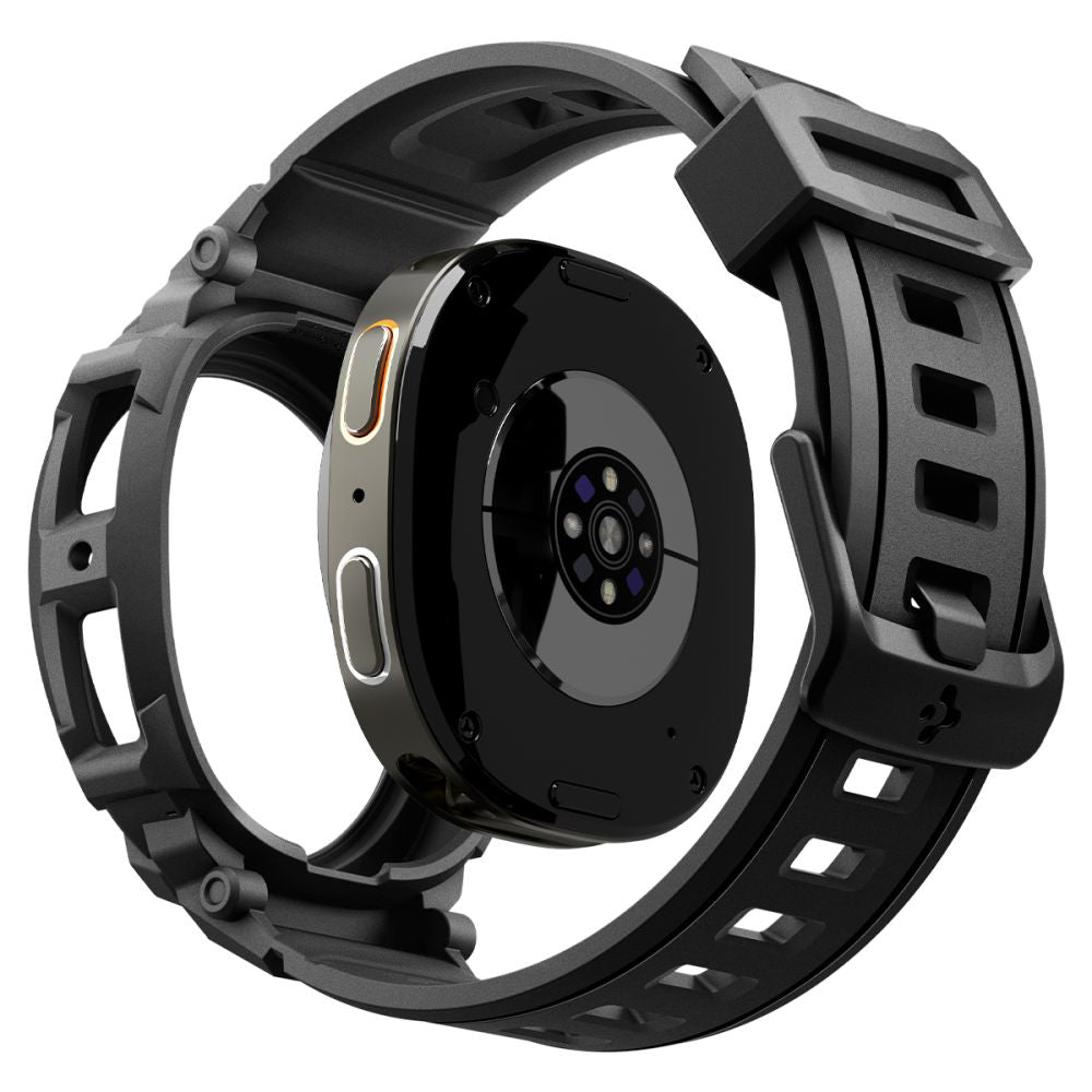 Pouzdro Spigen Rugged Armor Pro pro Samsung Galaxy Watch8 40mm, Matně černé ACS10005