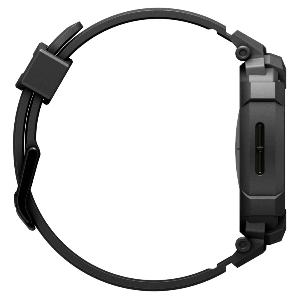 Pouzdro Spigen Rugged Armor Pro pro Samsung Galaxy Watch8 40mm, Matně černé ACS10005