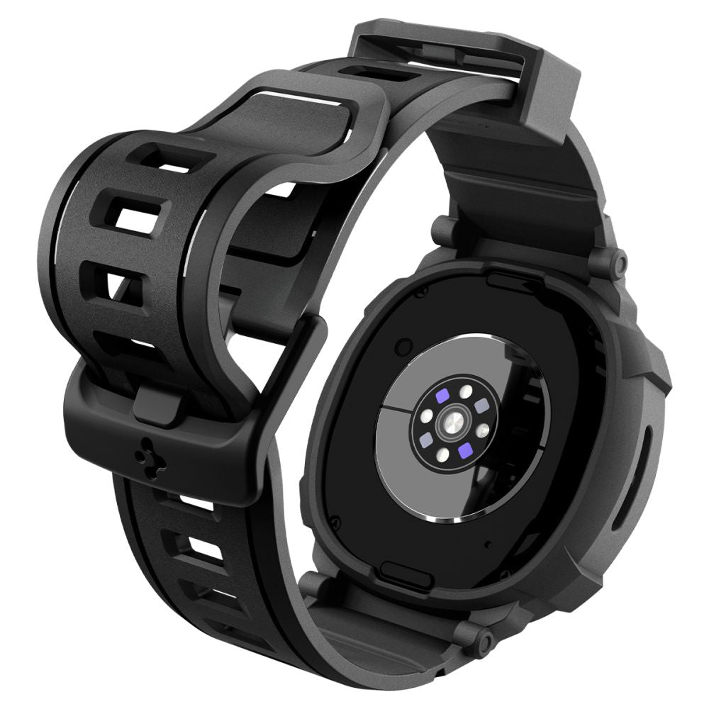 Pouzdro Spigen Rugged Armor Pro pro Samsung Galaxy Watch8 44mm, Černé ACS10007